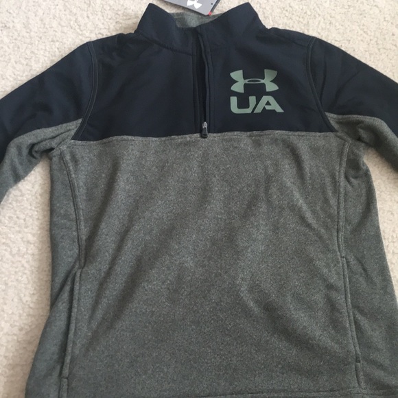 boys under armour quarter zip